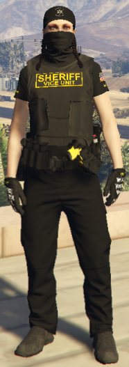 C.I.D. Gang Unit Uniform - Female
